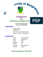 Black Money of Bangladesh Economy