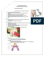 Musculoskeletal System Nursing Reviewer