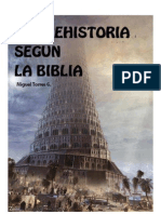 La Prehistoria Según La Biblia