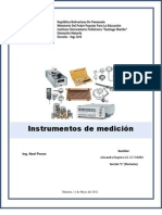 Instrumento de Medición