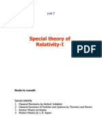 7-Special Theory of Relativity