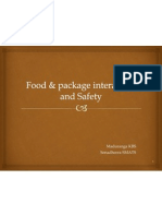 Food &amp Package Interaction and Safety 1