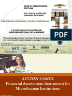 Accion Camel Financial Assessment Instrument For Microfinance2264