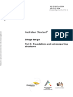 As 5100.3-2004 Bridge Design Foundations and Soil Supporting Structures