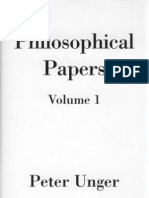 Unger Philosophical Papers Vol 1 OCRed