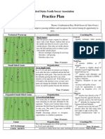 U10 - Combination Play - Wall Passes & Take-Overs