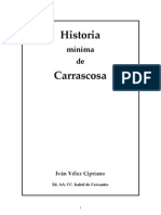 Historia Mínima de Carrascosa