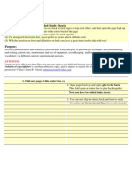 Phlebotomy Study Sheets