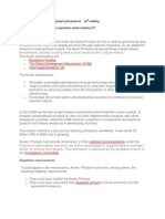 Emissions Trading The Clean Development Mechanism (CDM) Joint Implementation (JI)