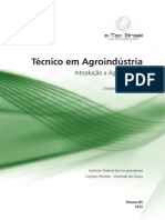 Técnico em Agroindústria Introdução A Agroindústria 2