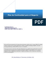 Planes de Continuidad Negocio V 3.0