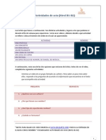 Vocabulario - Actividades de Ocio (Nivel Intermedio B1-B2)