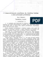 Raul Prebisch - O Desenvolvimento Económico Da América Latina e Seus Principais Problemas (1949)