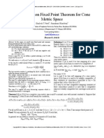 Some Common Fixed Point Theorem For Cone Metric Space: Shailesh T.Patel, Ramakant Bhardwaj