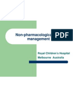 Non-Pharmacological Pain Management