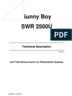 Sunny Boy SB2500 Tech Manual