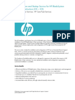 HP Installation and Startup Service For HP BladeSystem C Class Infrastructure