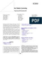 Hot Weather Concreting: Reported by ACI Committee 305