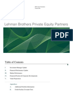 Lehman Brothers Private Equity Partners Investor Presentation13Mar2009