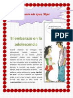 El Embarazo en La Adolescencia