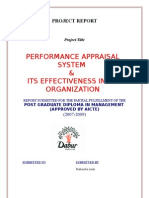 Dabur - Performance Appraisal