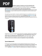 El Gabinete de Una Computadora