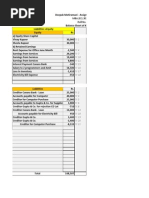 Financial Account - Balance Sheet Assignment 2 Kapoor Software Ltd.