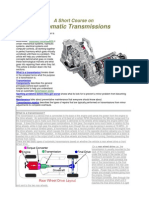 Automatic Transmissions: A Short Course On