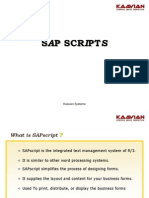 25 Kaavian SAP Script