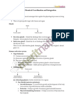 CH 22 Chemical Coordination and Integration