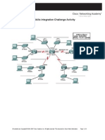 7.6.1: Packet Tracer Skills Integration Challenge Activity: Topology Diagram