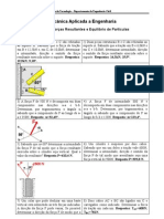 LISTA 1 - Equilibrio de Particulas No Plano