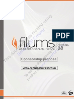 FiLUMS Media Sponsorship Proposal