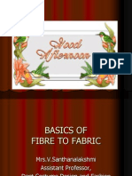 Basics of Fibre To Fabric