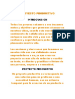 Proyecto Productivo