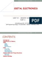 Ec2203-Unit IV Memory Devices Digital Electronics