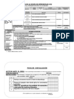 Sesion de Aprendizaje 2-1ro.