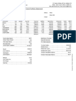 Client Portfolio Statement: Asenz Securities Limited