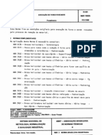 NBR 10625 NB 1171 - Execucao de Furos Roscados