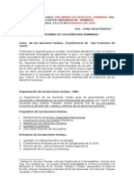 Derechos Humanos y La Internacionalizacion