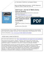 Continuum: Journal of Media &amp Cultural Studies