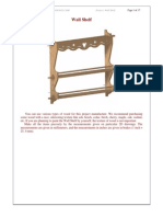 Wall Shelf Plan - Woodworking Furniture Plans - Craftsmanspace