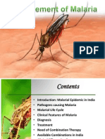 Management of Malaria