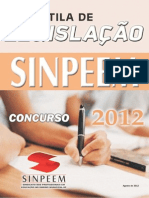 Apostila Legislação 2012 Sinpeem