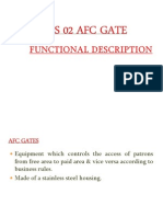 AFC GATE Functional Desc (Operation)