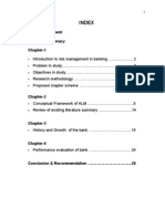 Index: Acknowledgement Executive Summary Chapter-1