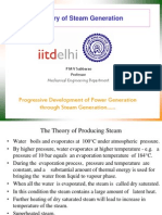 Progressive Development of Power Generation Through Steam Generation