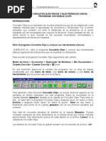 Práctica 1 Virtual de Electrónica Con El Programa Cocodrile Clips