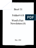 World's Fair: Newsletters 5