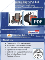 Balkrishna Boilers Private Limited Gujarat India